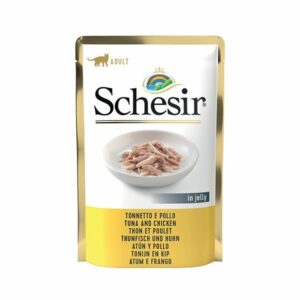 Schesir Bustina 85 gr - Filetti di Tonnetto e Pollo