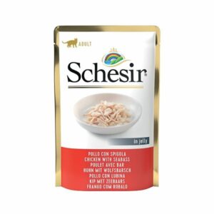 Schesir Bustina 85 gr - Filetti di Pollo con Spigola