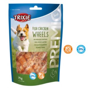 Trixie Fish Chicken Wheels - 75 gr