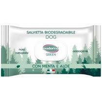 Inodorina Green Salvietta Biodegradabile Dog - Menta e Aloe - 30 pz