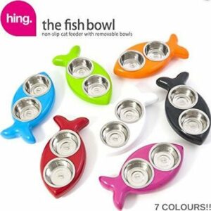 Hing Fish Bowl Cat - colore azzurro