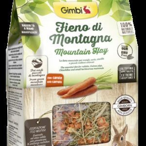 GIMBI Fieno di Montagna con Carote - 1 kg