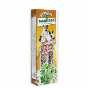 Manitoba Conigli Nani e Cavie Alta Fibra - 70 gr