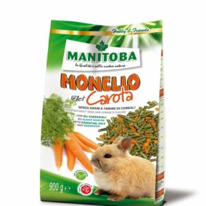 Manitoba Monello Pellet Carota - 900 gr