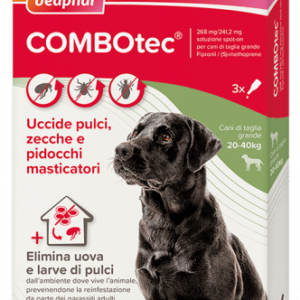 Beaphar - Combotec Cane Grande 20-40 Kg - Unità di vendita: 1 Confezione | 3 Pipette