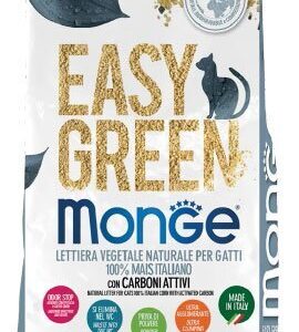 Monge Lettiera Easy Green con carboni attivi - 10 l