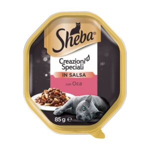Sheba - Creazioni Speciali in Salsa con Oca -  85 gr