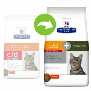 Hill's Prescription Diet c/d Urinary Stress  + Metabolic  - 4kg