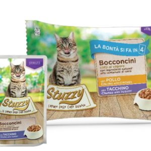 Stuzzy Cat  STERILISED Pollo con Tacchino - Multipack 4x85 gr