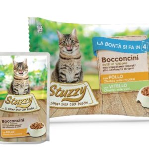 Stuzzy Cat Pollo con Vitello - Multipack 4x85 gr