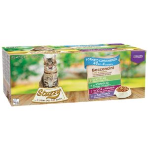 Stuzzy Cat Sterilized - Formato convenienza 48 Buste da 85 gr