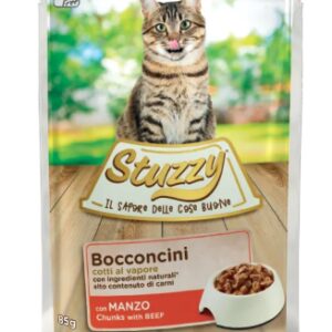 Stuzzy Cat con  Manzo -85 gr