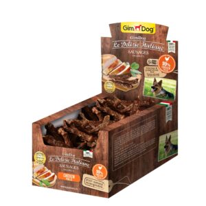 GimDog Le Delizie Italiane - Salsicce con Pollo - 10 PZ