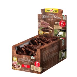 GimDog Le Delizie Italiane - Salsicce con Manzo - 10 PZ