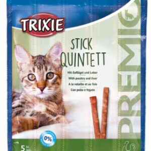 Trixie  PREMIO Stick Quintett - Gusto Pollo e Fegato - 5 x 25 gr