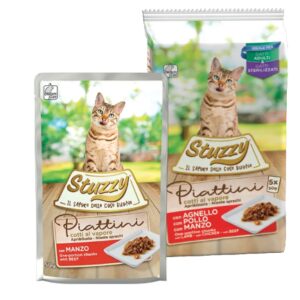 Stuzzy Cat Piattini - Agnello, Pollo e Manzo -  Multipack 5x50 gr