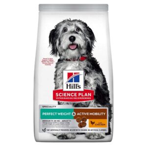 Hill's Science Plan Adult Medium Perfect Weight & Active Mobility con Pollo - 2,5 kg