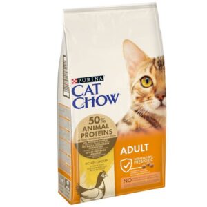Purina Cat Chow Adult ricco in Pollo - 10 kg