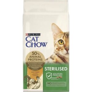 Purina Cat Chow Sterilised con Tacchino - 10 kg