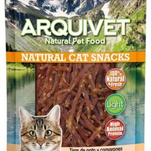 Arquivet  Strisce di Pollo  e Gamberetti per Gatti - 50 gr