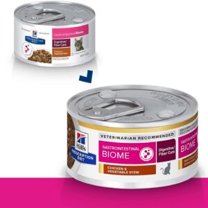 Hill's Prescription Diet Gastrointestinal Biome per Gatti Stufato al Pollo e Verdure 82 gr