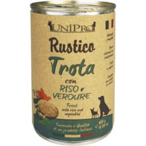 Unipro - Rustico  Trota con Riso e Verdure - 400 gr