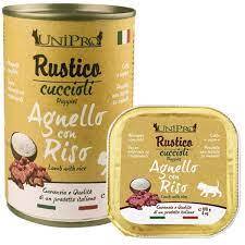 Unipro - Rustico CUCCIOLI con Agnello e Riso - 400 gr