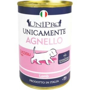 Unipro - Unicamente AGNELLO per Cuccioli - 400 gr