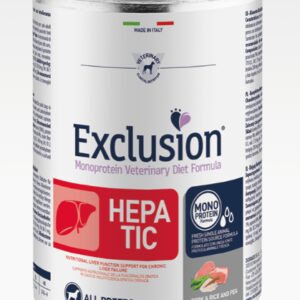 Exclusion - Diet Hepatic Maiale e Riso All Breeds  - 400 gr