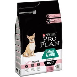 Purina ProPlan OPTI DERMA SENSITIVE SKIN ADULT Small e Mini - 3 kg