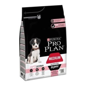 Purina ProPlan OPTI DERMA SENSITIVE SKIN PUPPY Medium - Gusto Salmone - 12 kg