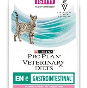 Purina Pro Plan Veterinary Diets Feline EN Gastrointestinal ST/OX GUSTO SALMONE -  85 gr