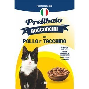 Unipro - Prelibato Bocconcini con Pollo e Tacchino - 85 gr