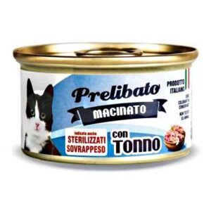 Unipro - Prelibato Macinato Sterilizzato e in Sovrappeso con Tonno - 85 gr