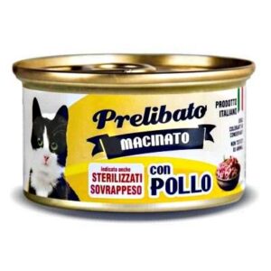 Unipro - Prelibato Macinato Sterilizzato o in Sovrappeso con Pollo - 85 gr