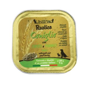 Unipro - Rustico Coniglio, Orzo e Farro - 100 gr