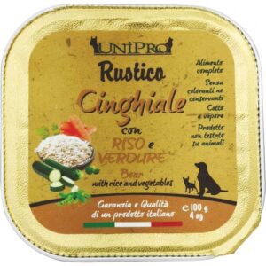 Unipro - Rustico Cinghiale cin Riso e Verdure - 100 gr