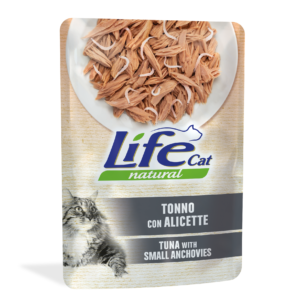 Life Cat Naturale Tonnetto con Alicette - 70 gr