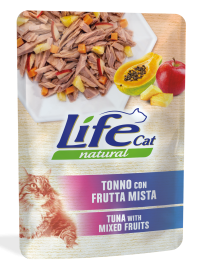 Life Cat Naturale Tonno con Frutta Mista - 70 gr
