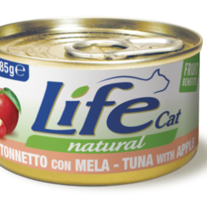 Life Cat Natural Tonnetto con Mela - 85 gr