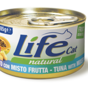 Life Cat Natural Tonnetto con Misto Frutta - 85 gr