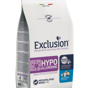 Exclusion Diet Hypoallergenic Fish and Potato Medium&Large Breed - 12  Kg PREZZO COMPRESO LA SPEDIZIONE € 82,34