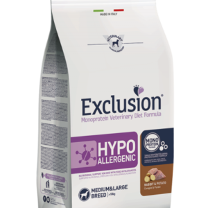 Exclusion Diet Hypoallergenic Rabbit and Potato Medium&Large Breed - 12 KGPREZZO COMPRESO LA SPEDIZIONE € 82,34