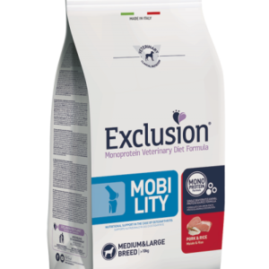 Exclusion Diet Mobility Medium/Large Breed Maiale e Riso - 12 KgPREZZO COMPRESO LA SPEDIZIONE € 82,34