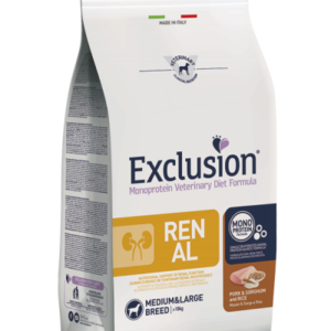 Exclusion Diet Renal Medium&Large Breed - 12 Kg PREZZO COMPRESO LA SPEDIZIONE € 82,34