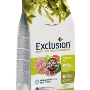 Exclusion - Mediterraneo Monoprotein Adult Small Breed con Pollo - 2 kg