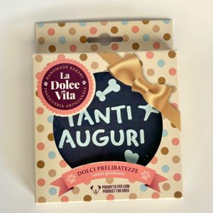 LeoPet  Torta Di Compleanno  TANTI AUGURI - Celeste