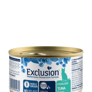 Exclusion Mediterraneo Monoprotein Formula CAT STERILIZED TUNA ALL BREEDS - 85 gr