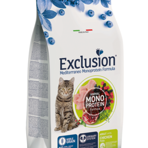 Exclusion Mediterraneo Monoprotein Formula CAT ADULT CHICKEN - 1,5 kg