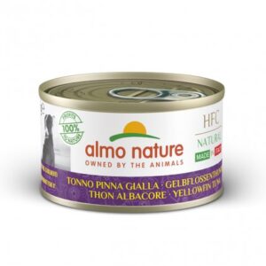 Almo Nature Dog HFC Natural Made in Italy Tonno Pinna Gialla - 95 gr